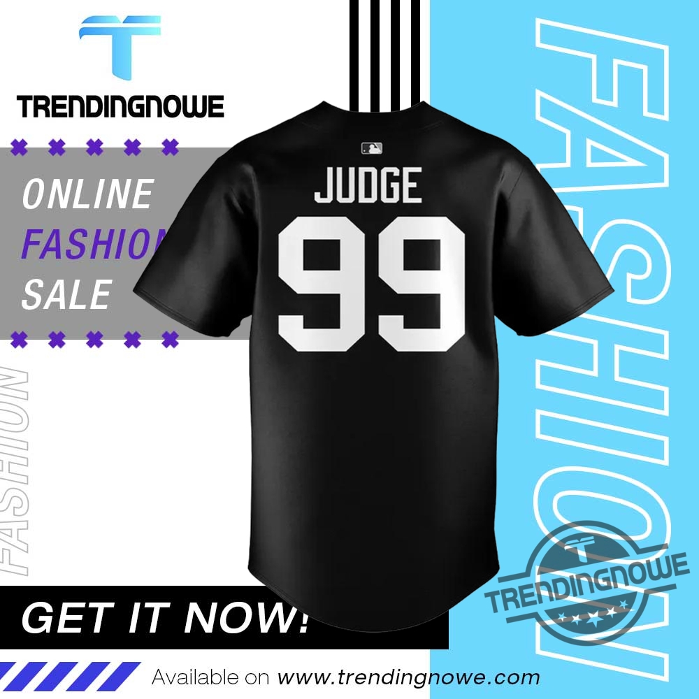 New York Yankees Aaron Judge Lights Out Replica Baseball Jersey