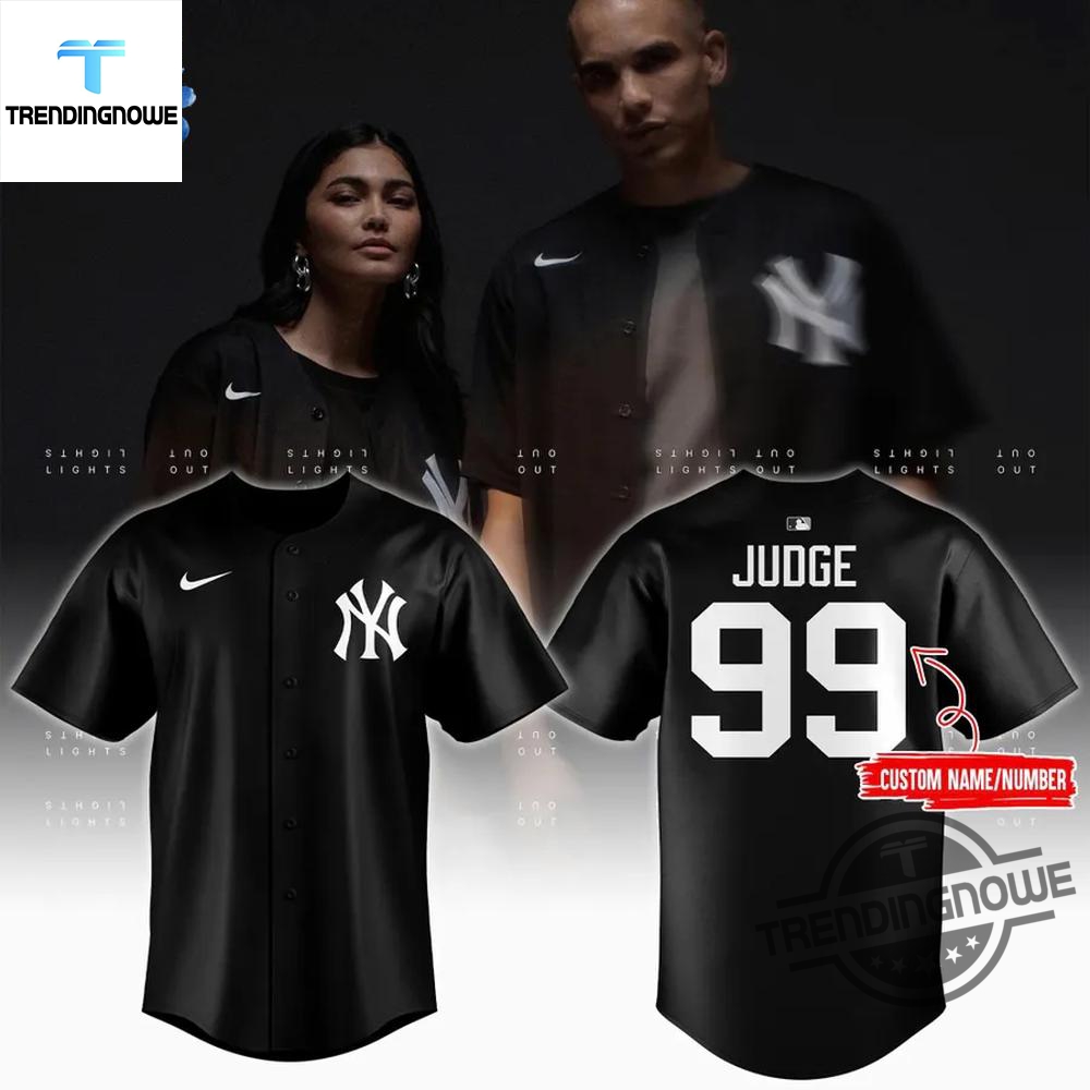 New York Yankees Aaron Judge Lights Out Replica Baseball Jersey 7 New York Yankees Aaron Judge Lights Out Replica Baseball Jersey