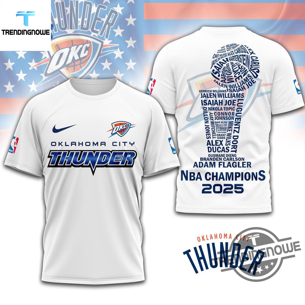 Oklahoma City Thunder Okc Nba Finals Champions 2025 Shirt