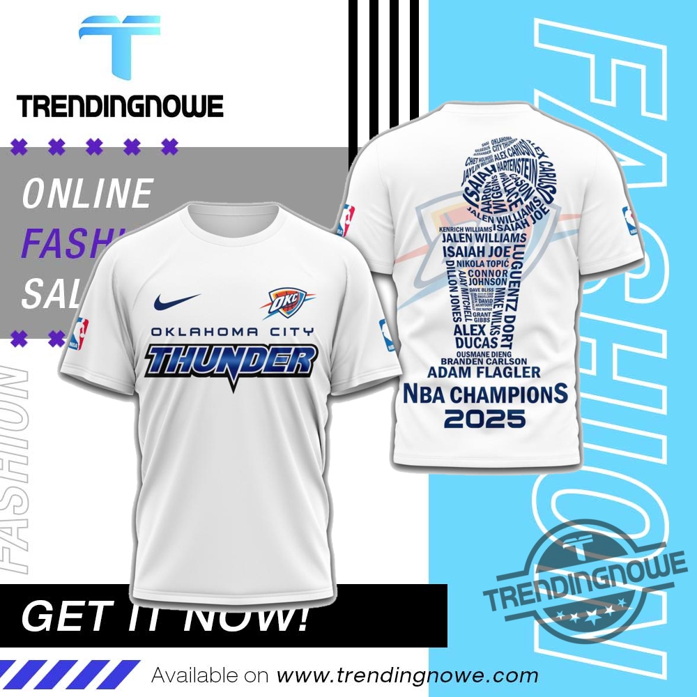 Oklahoma City Thunder Okc Nba Finals Champions 2025 Shirt 7 Oklahoma City Thunder OKC NBA Finals Champions 2025 Shirt