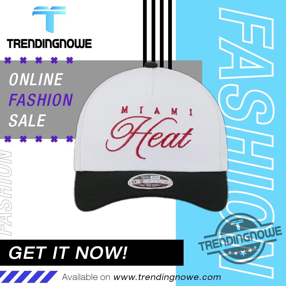 New Miami Heat 2025 Draft Hat 7 New Miami HEAT 2025 Draft Hat