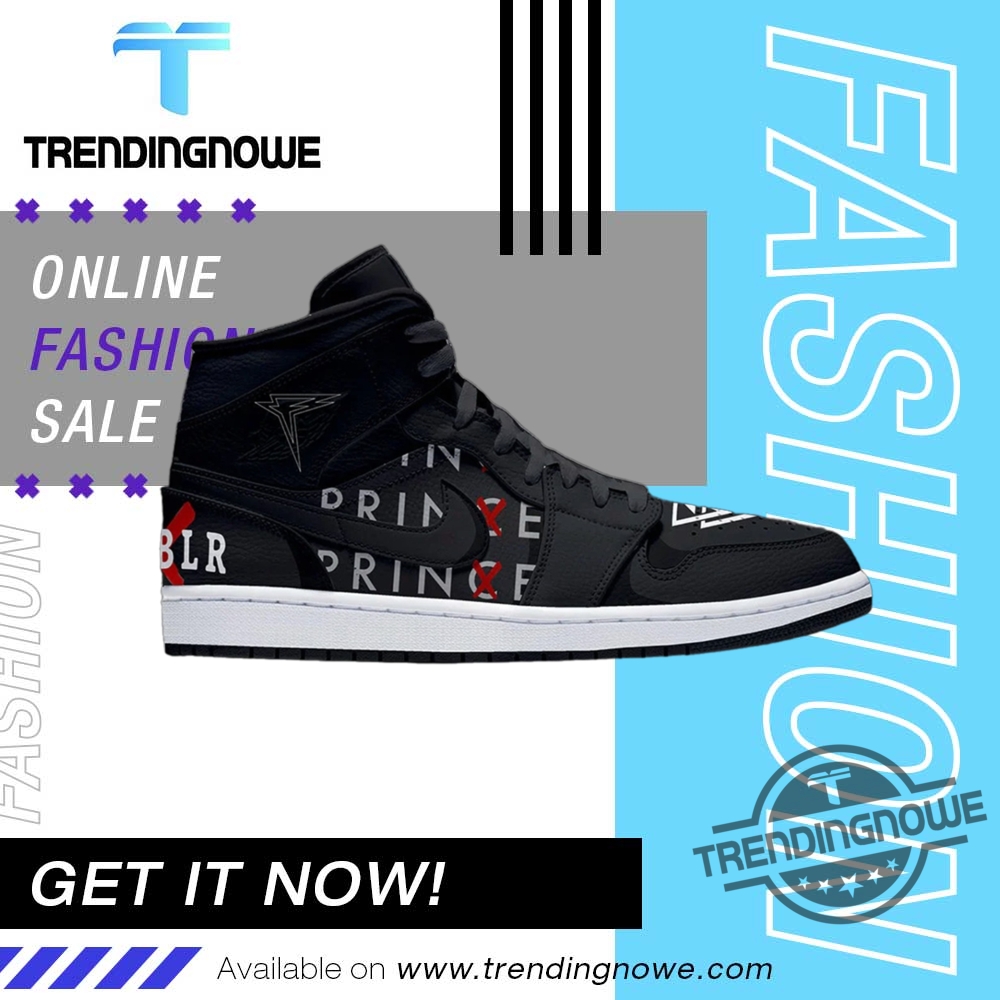 Limited Edition Wwe Finn Balor Prince Air Jordan 1 Sneakers