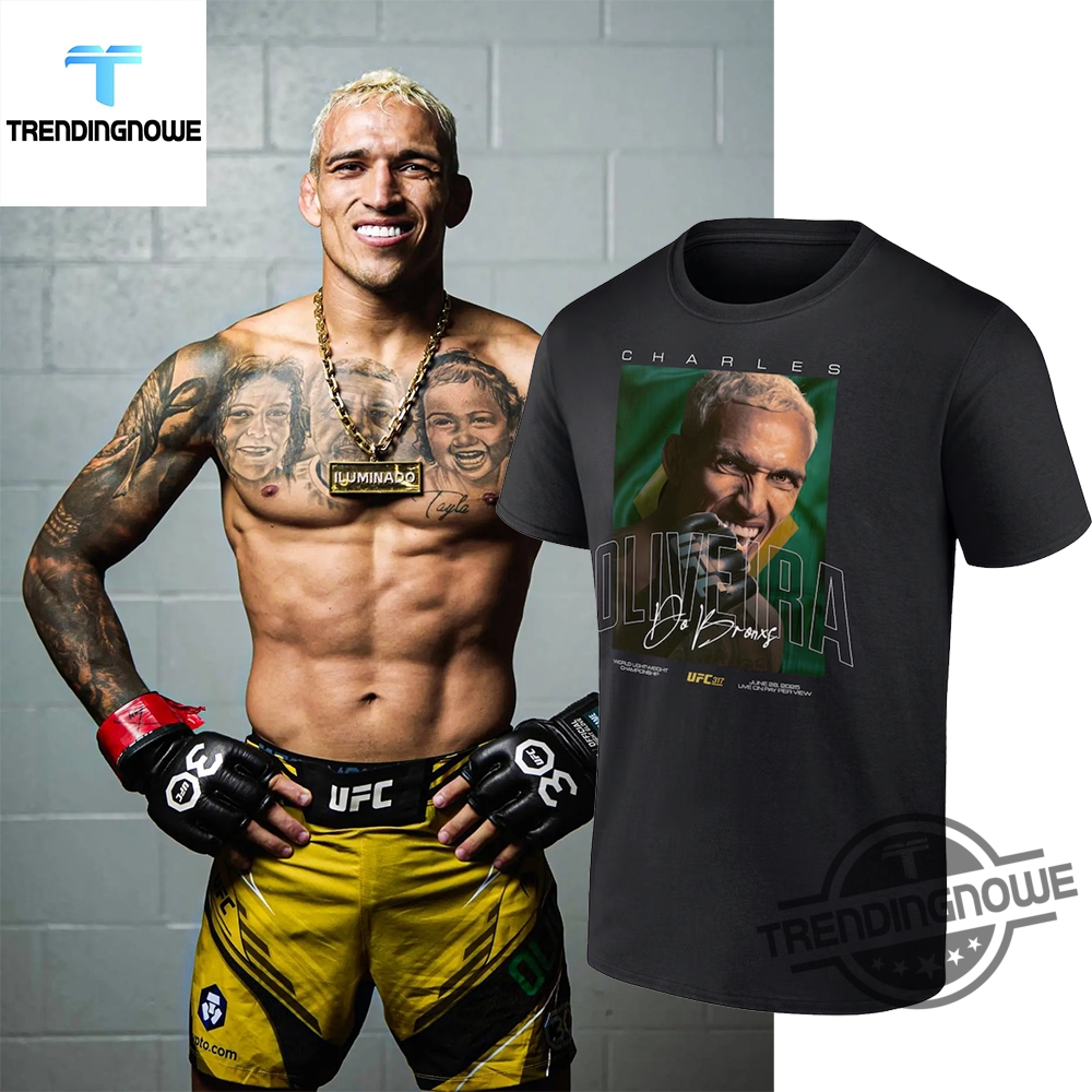 "Top Basketball-Themed Shirts: Caruso and Giannis Lead the Way" 10 Official Charles Oliveira Ufc 317 Fighter Shirt