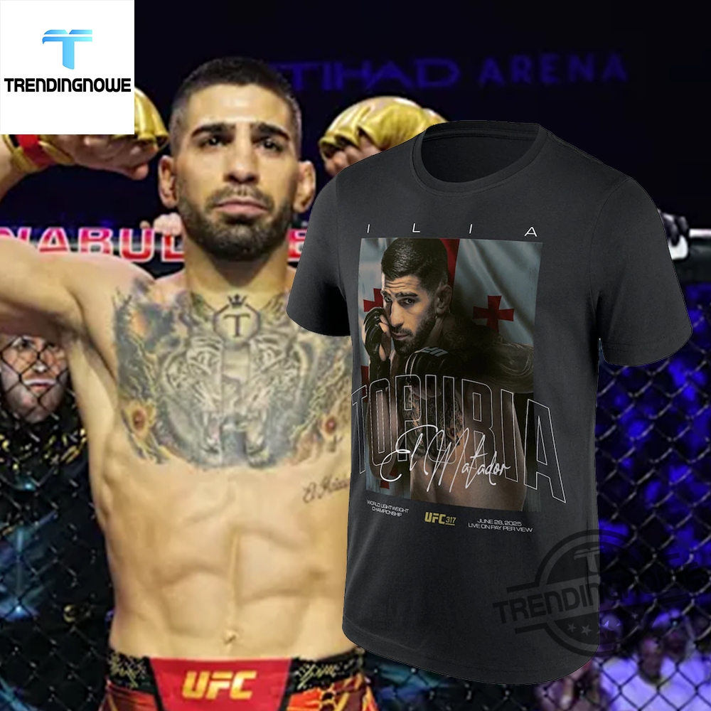 "Top Basketball-Themed Shirts: Caruso and Giannis Lead the Way" 11 Ilia Topuria Ufc 317 Fighter Shirt
