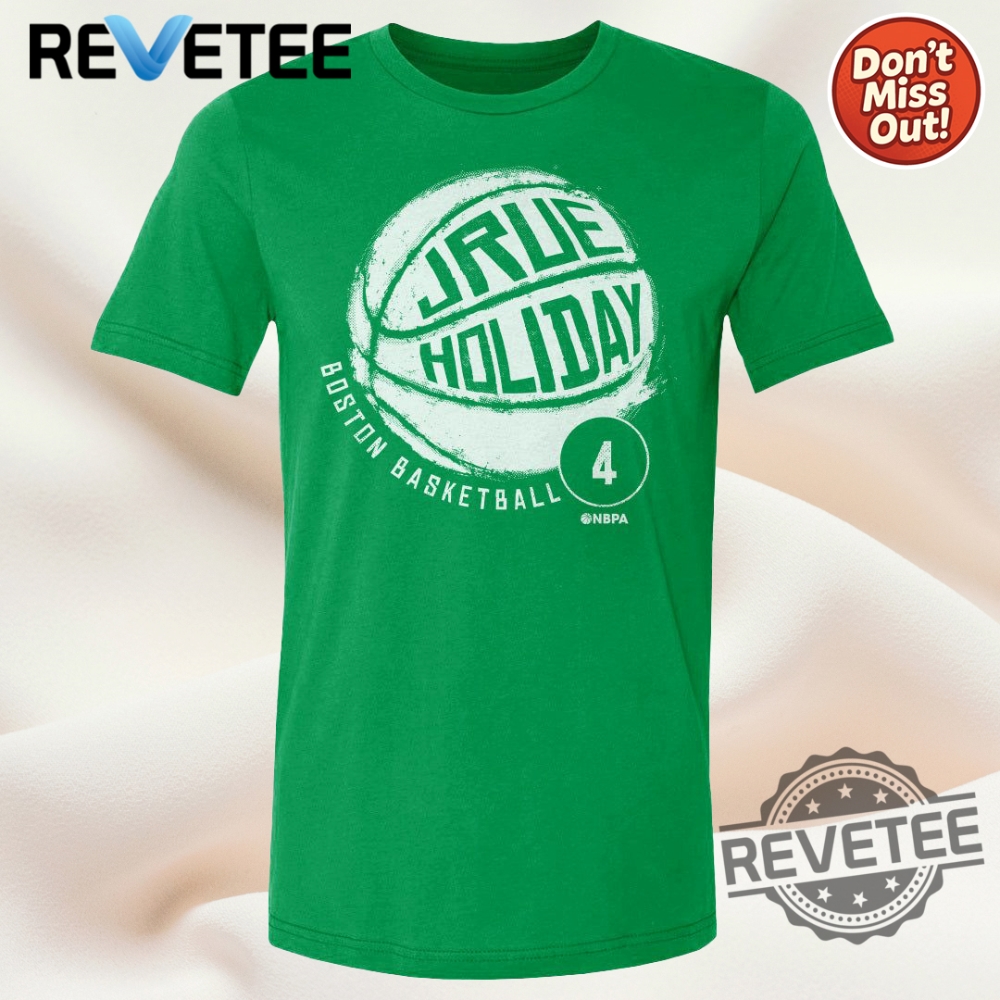 Jrue Holiday Boston Basketball Wht Hoodie Sweatshirt revetee 1