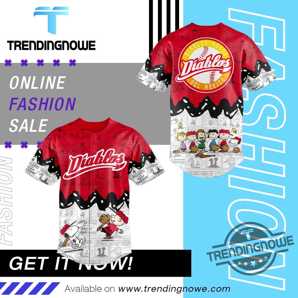 "Top 2025 Baseball Jerseys: Mexican Stars, LSU Tigers, and More!" 4 Diablos Rojos Del Mexico Peanuts 2025 New Jersey