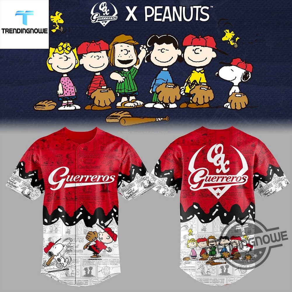 Guerreros Peanuts 2025 Baseball Jersey trendingnowe 2