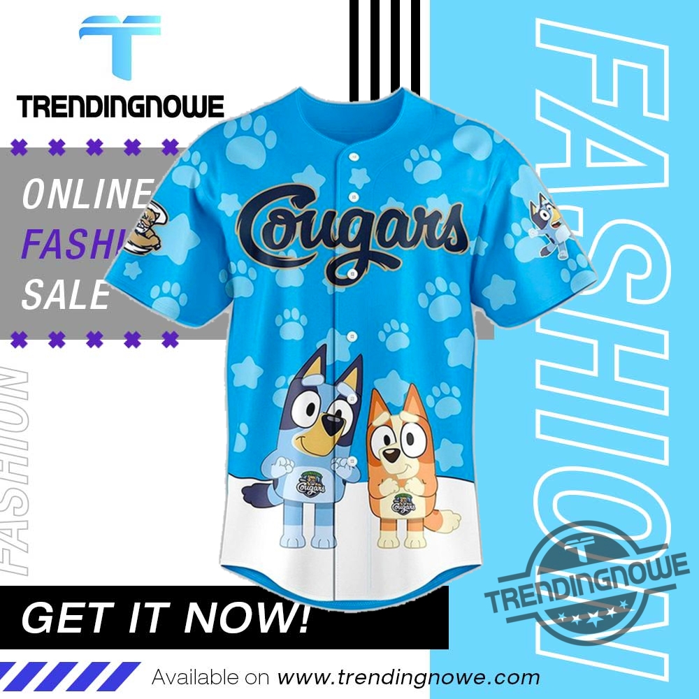 "Top 2025 Baseball Jerseys: Mexican Stars, LSU Tigers, and More!" 6 Kane County Cougars Bluey 2025 Jersey