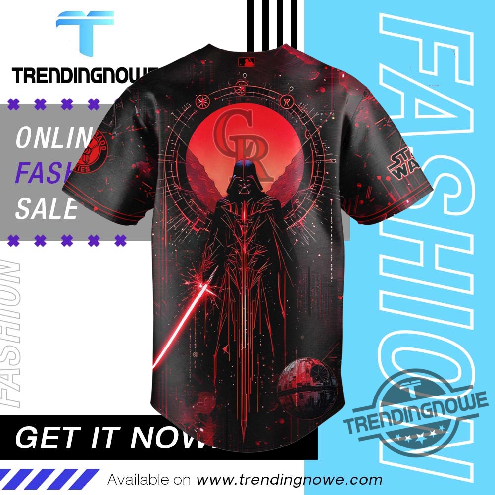 "Top 2025 Baseball Jerseys: Mexican Stars, LSU Tigers, and More!" 8 Colorado Rockies Star Wars Darth Vader 2025 Baseball Jersey