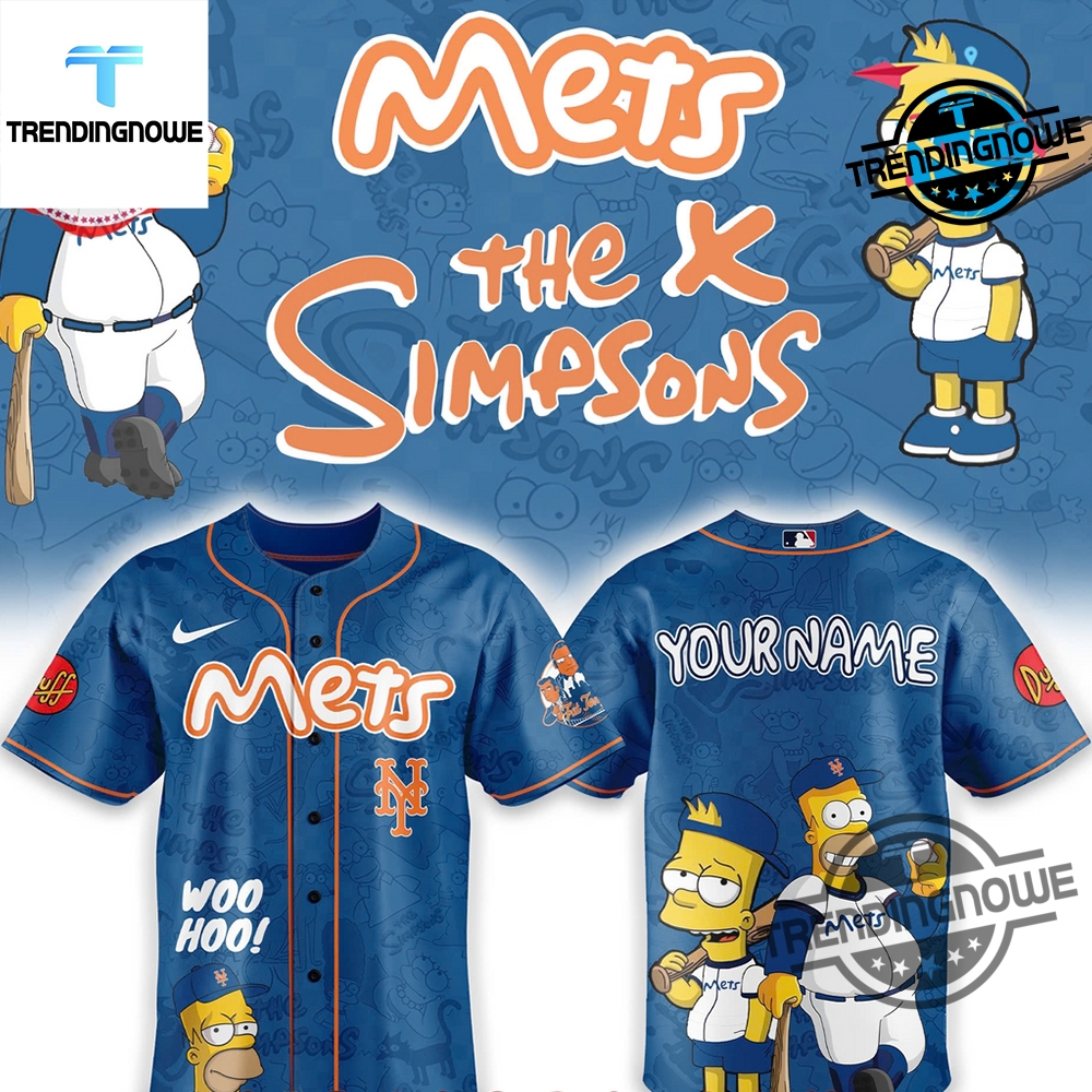 "Top 2025 Baseball Jerseys: Mexican Stars, LSU Tigers, and More!" 12 New York Mets The Simpsons Heritage 2025 Baseball Jersey