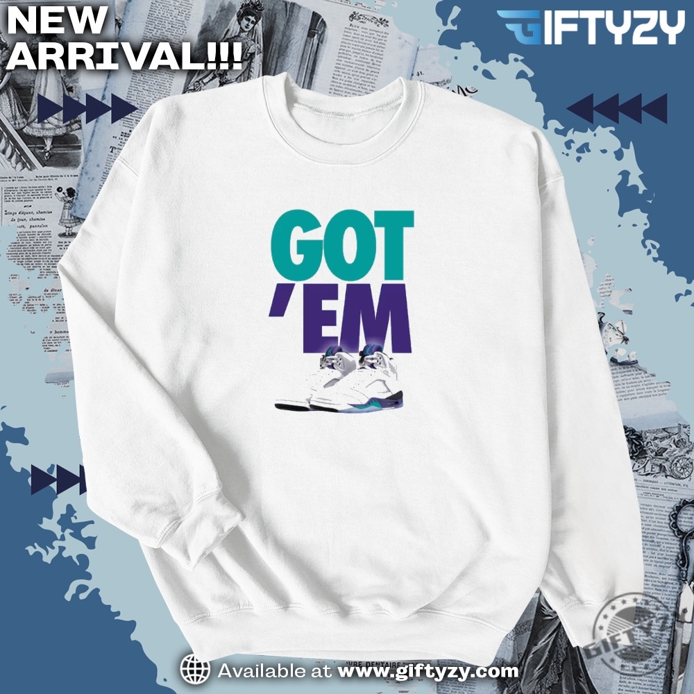 Gotem Jordan Match Shirt To Match Jordan 5 Grape Sneaker Tee 6 Gotem Jordan Match Shirt To Match Jordan 5 Grape Sneaker Tee giftyzy 3