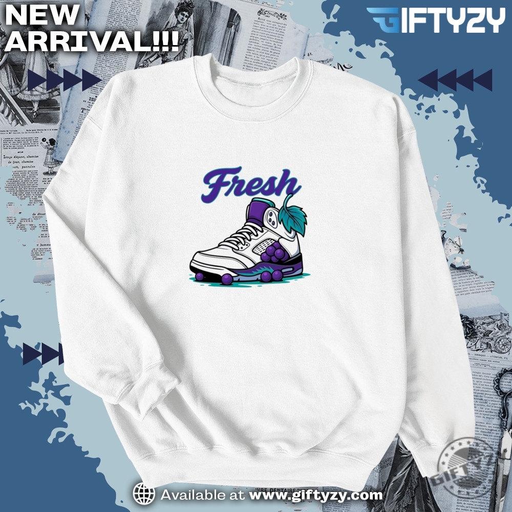 Shirt To Match Jordan 5 Grape Sneaker Fresh Jordan Match Tee 6 Shirt To Match Jordan 5 Grape Sneaker FRESH Jordan Match Tee