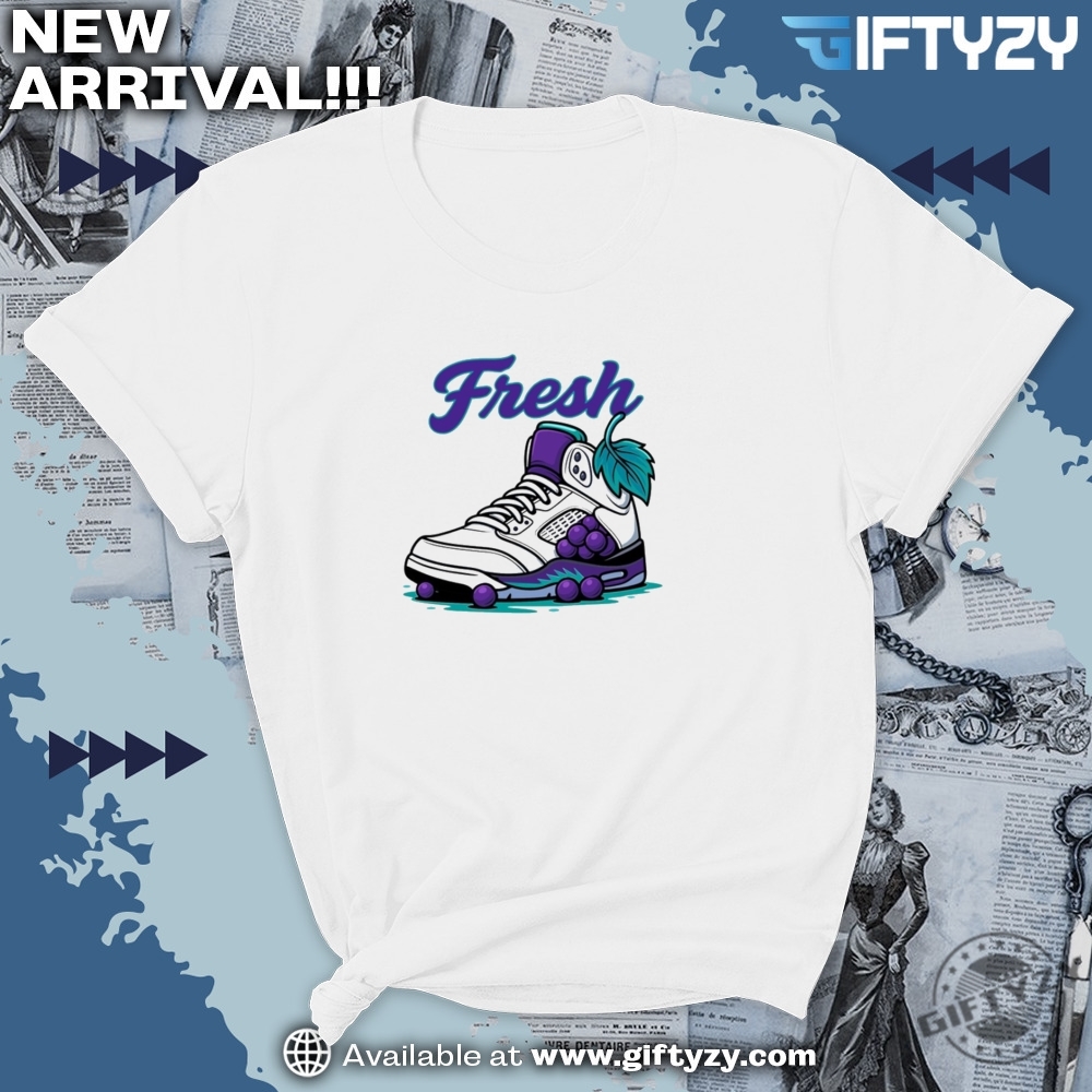 Shirt To Match Jordan 5 Grape Sneaker Fresh Jordan Match Tee 7 Shirt To Match Jordan 5 Grape Sneaker FRESH Jordan Match Tee
