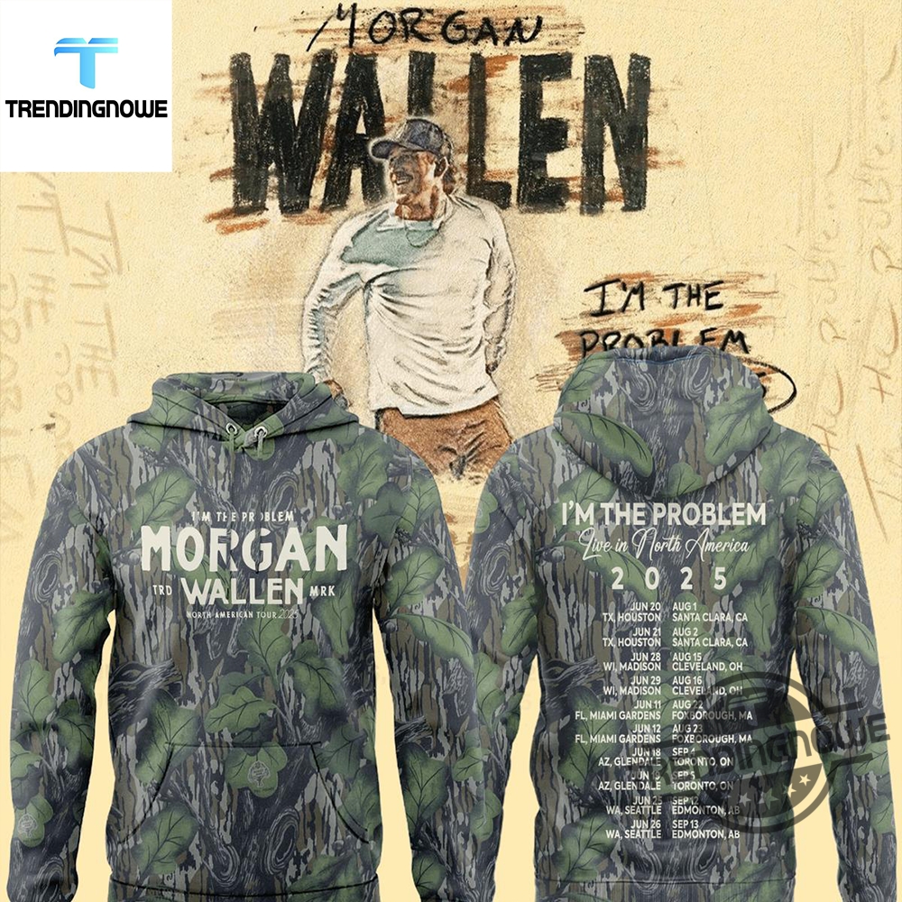 Morgan Wallen Houston Texans Tour 2025 Camo Hoodie Shirt trendingnowe 3