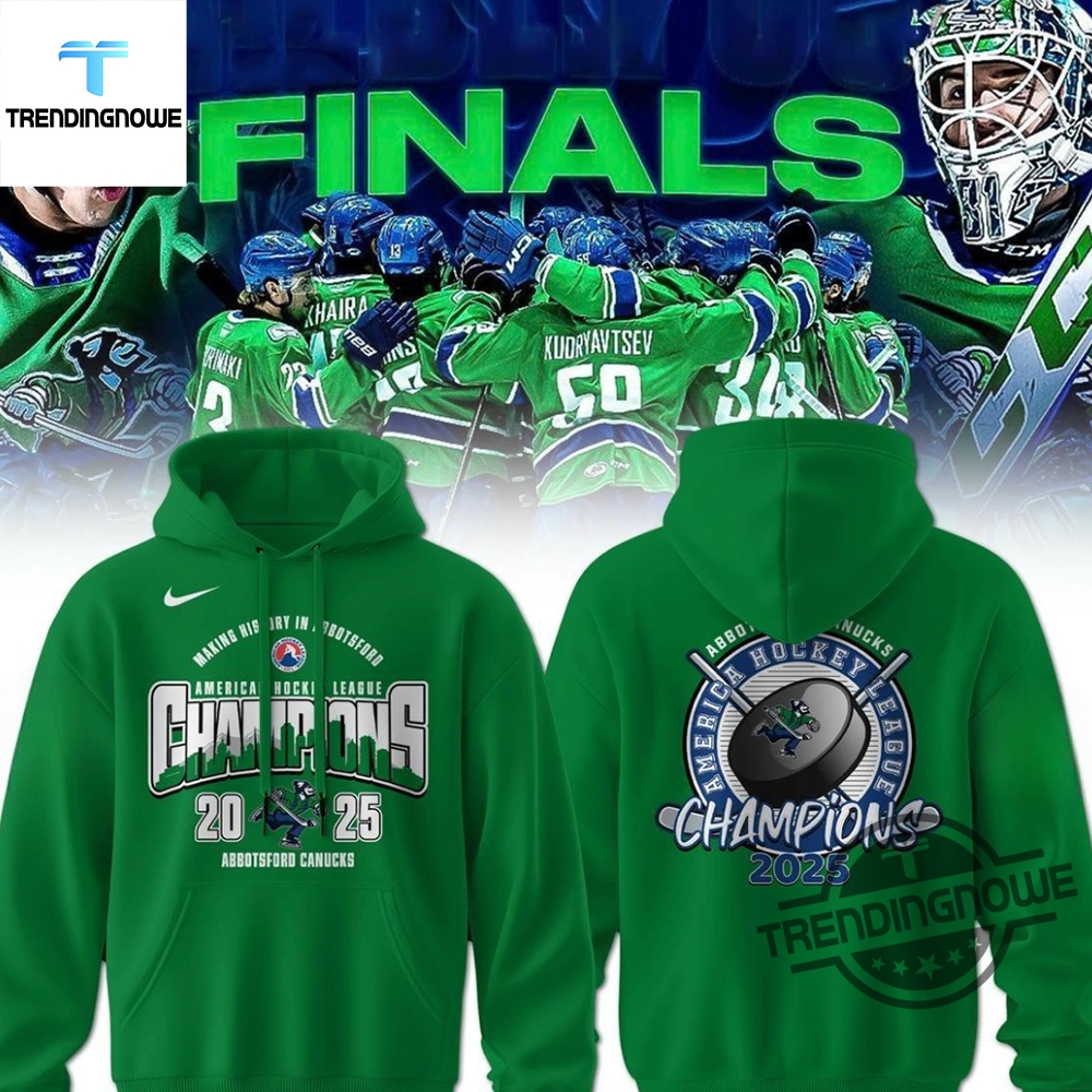 Abbotsford Canucks Calder Cup 2025 Green Shirt 7 Abbotsford Canucks Calder Cup 2025 Green Shirt