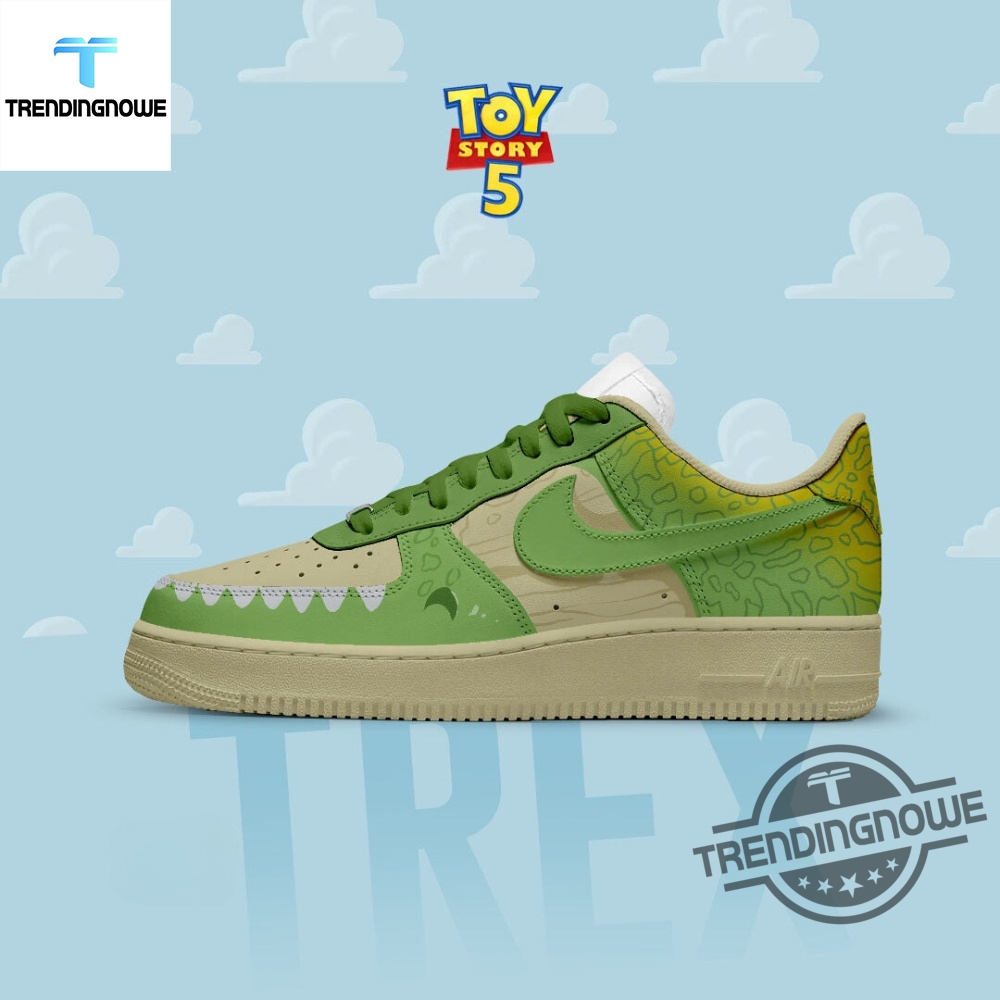 Toy Story Trex Air Force 1 Shoes 6 Toy Story Trex Air Force 1 Shoes