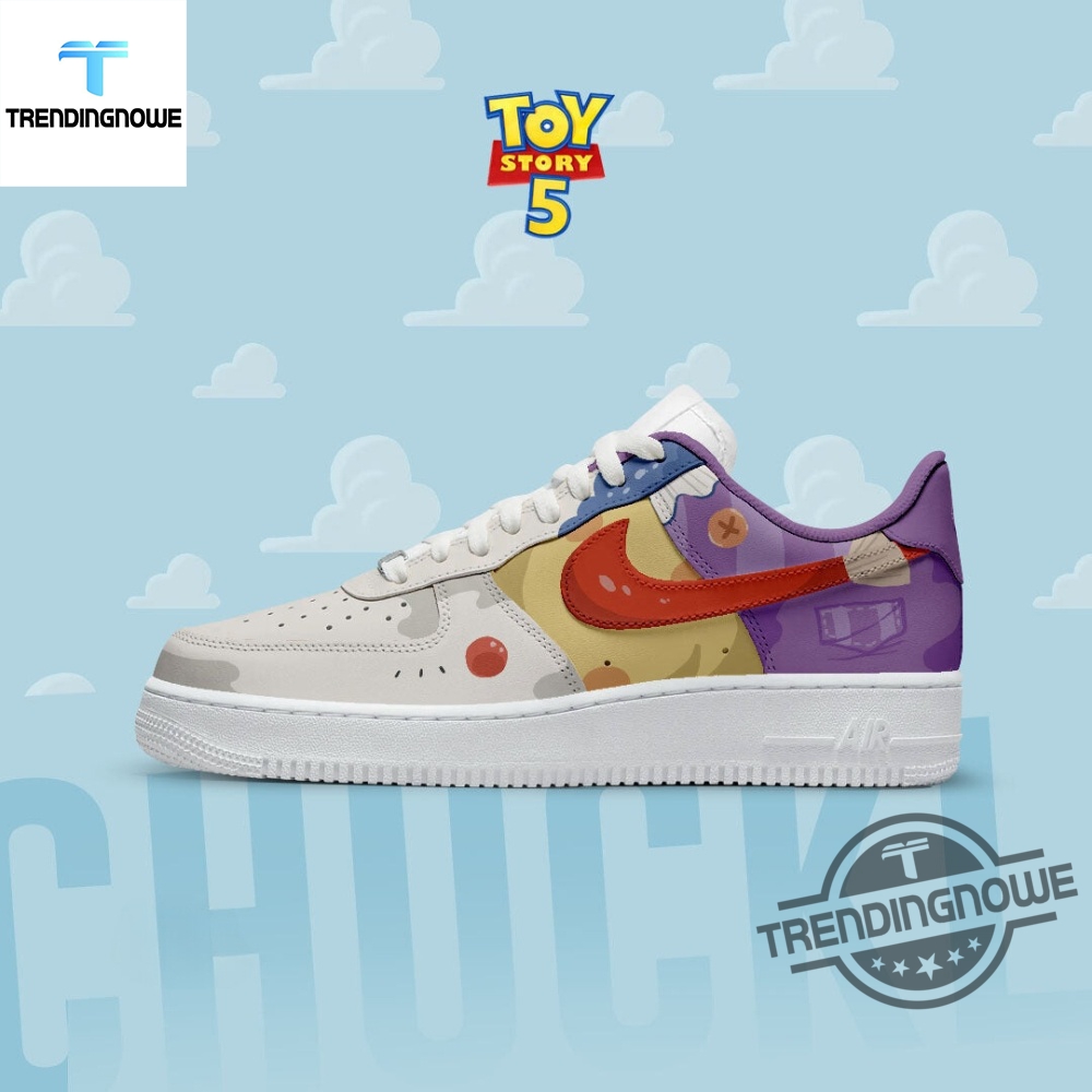 Toy Story Chuckles Air Force 1 Shoes 6 Toy Story Chuckles Air Force 1 Shoes