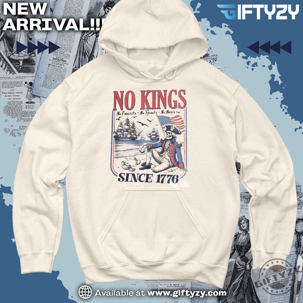 Red White and Blue Tee, Stars Stripes And Equal Rights Shirt 8 No Kings Since 1776 Tee No Kings In America 8647 4Th Of July America Shirt