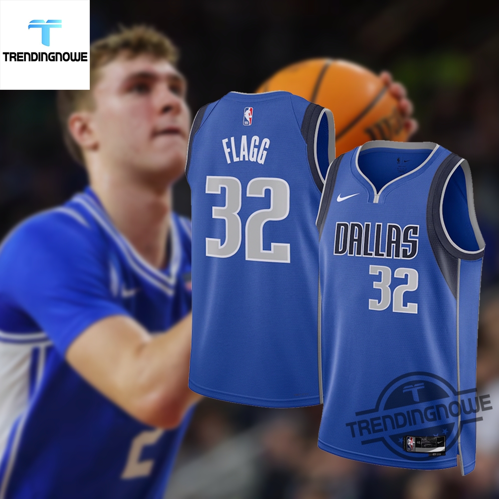 Cooper Flagg Dallas Mavericks 2025 Nba Draft First Round Pick Jersey trendingnowe 3