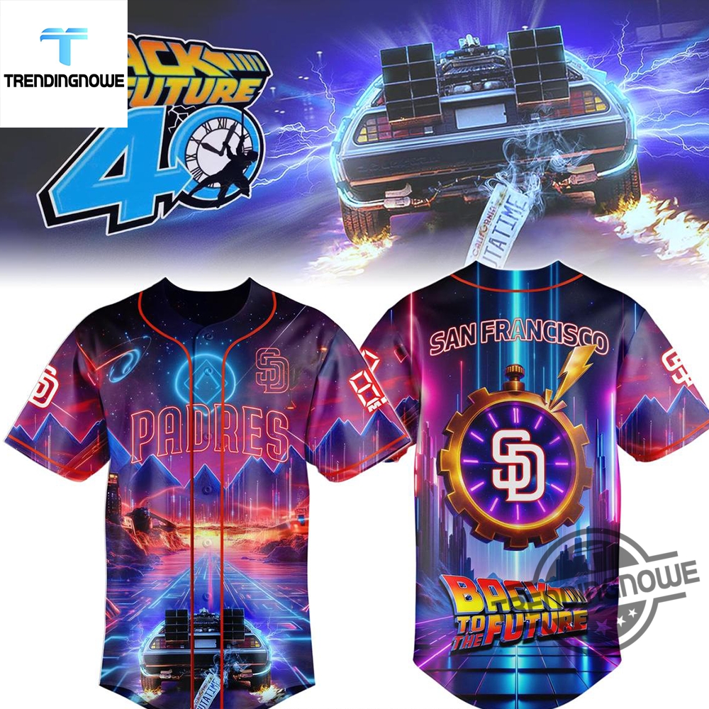 "Top 5 Trending Political and Meme Shirts in 2023 for Fans" 11 San Diego Padres Back To The Future 2025 Baseball Jersey