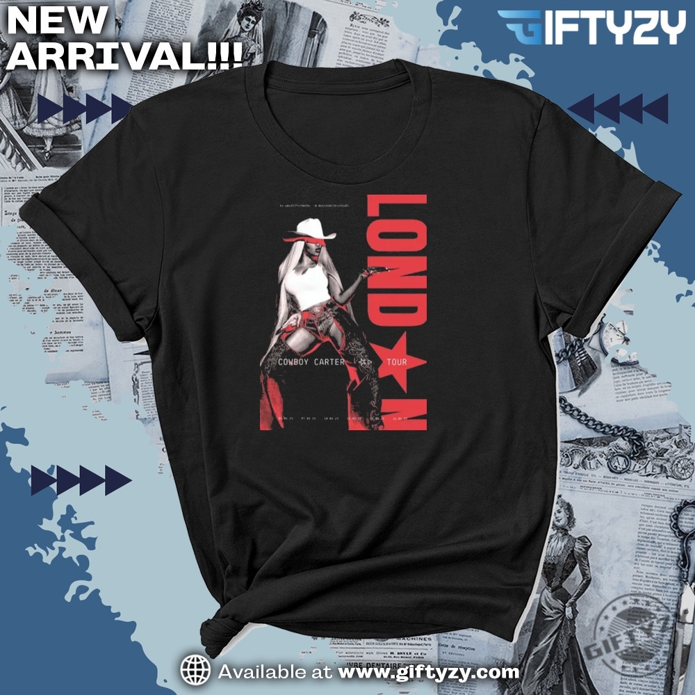 Beyoncé Cowboy Carter London Inspired Shirt 7 Beyoncé Cowboy Carter London Inspired Shirt