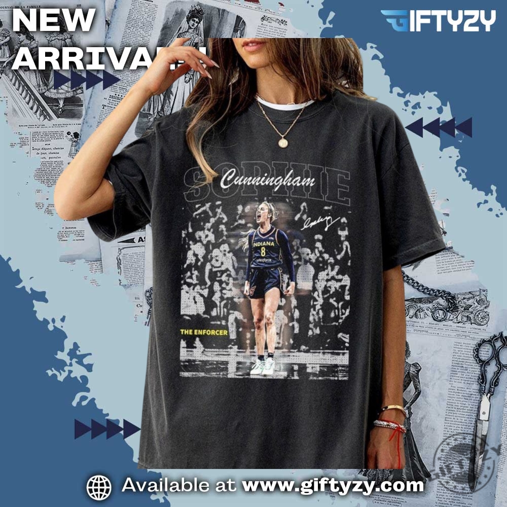 Sophie Cunningham The Enforcer Basketball Shirt 3 Sophie Cunningham The Enforcer Basketball Shirt