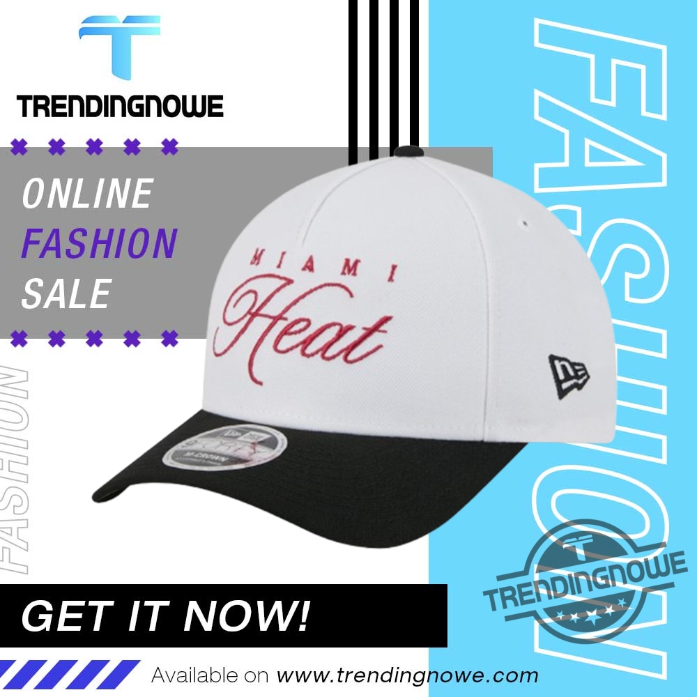 Miami Heat Nba 2025 Draft Hat 9 Miami Heat NBA 2025 Draft Hat