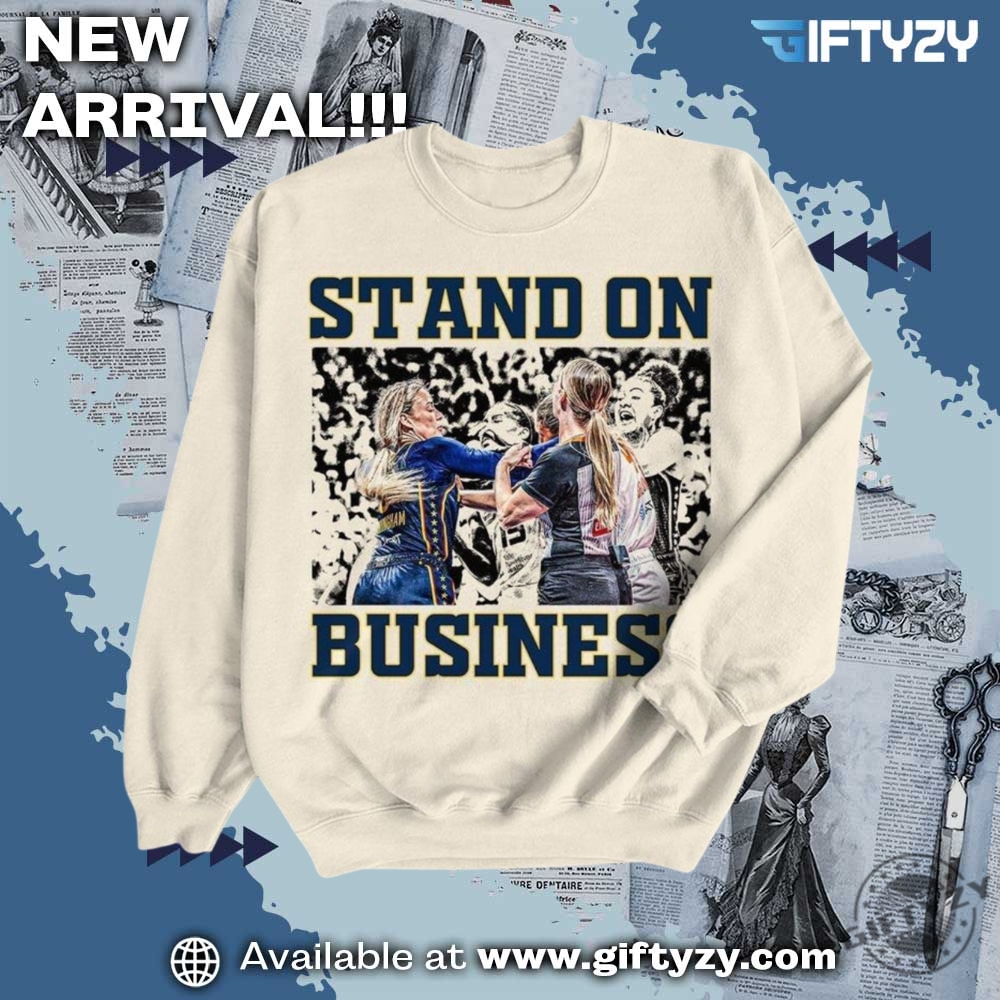Sophie Cunningham Stand On Business Basketball Shirt 3 Sophie Cunningham Stand On Business Basketball Shirt