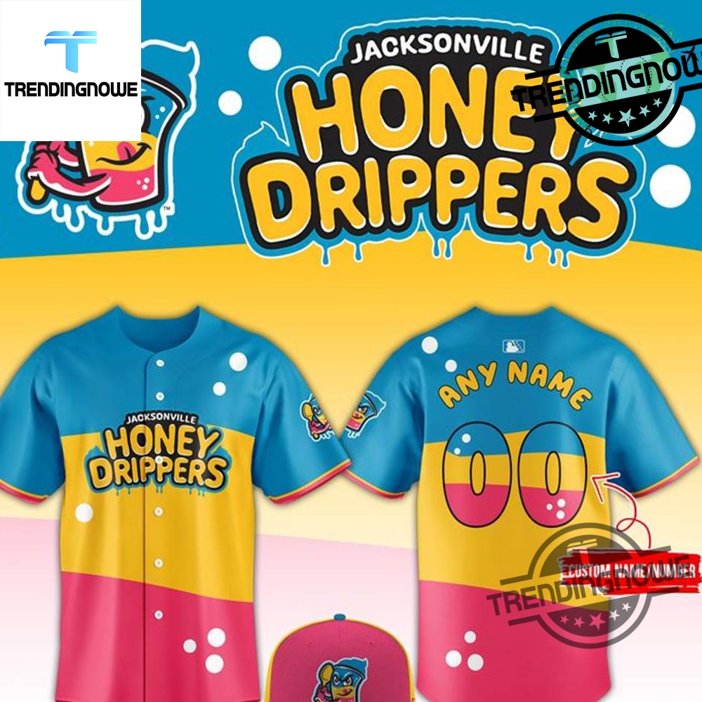 "Top 2025 Minor League Baseball Jerseys: Must-Have Collector's Items" 2 Jacksonville Jumbo Shrimp 2025 Honey Drippers Jersey