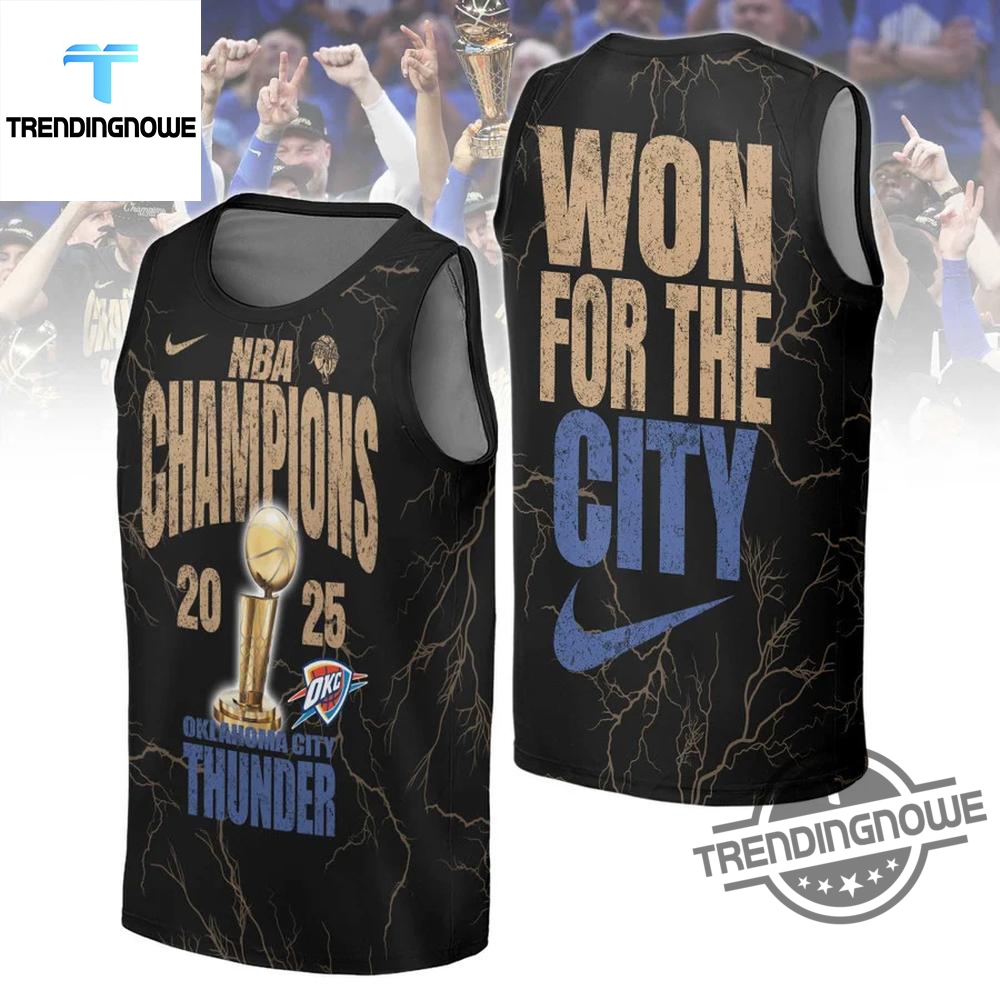 "Top 2025 Minor League Baseball Jerseys: Must-Have Collector's Items" 14 Oklahoma City Thunder Won For The City Nba Champions 2025 Basketball Jersey