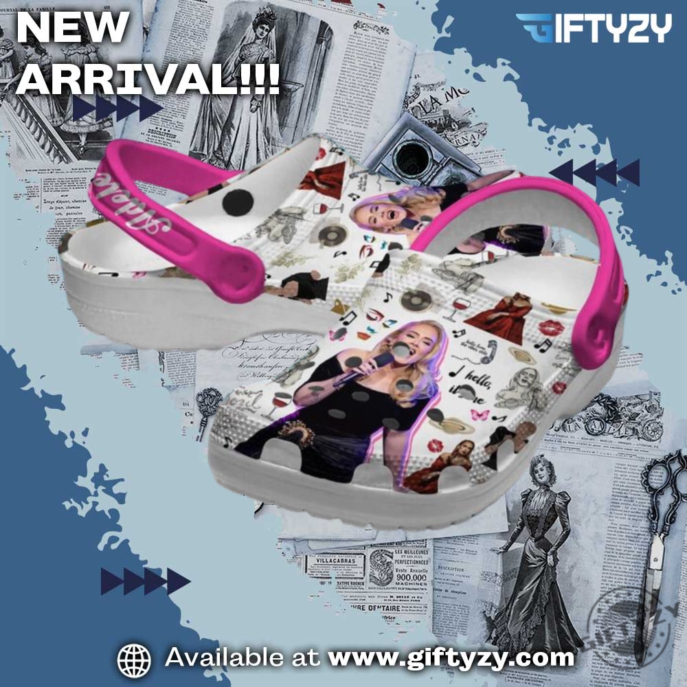 NFL teams, Music Crocs 1 Singer Adele Hello Its Me Crocs