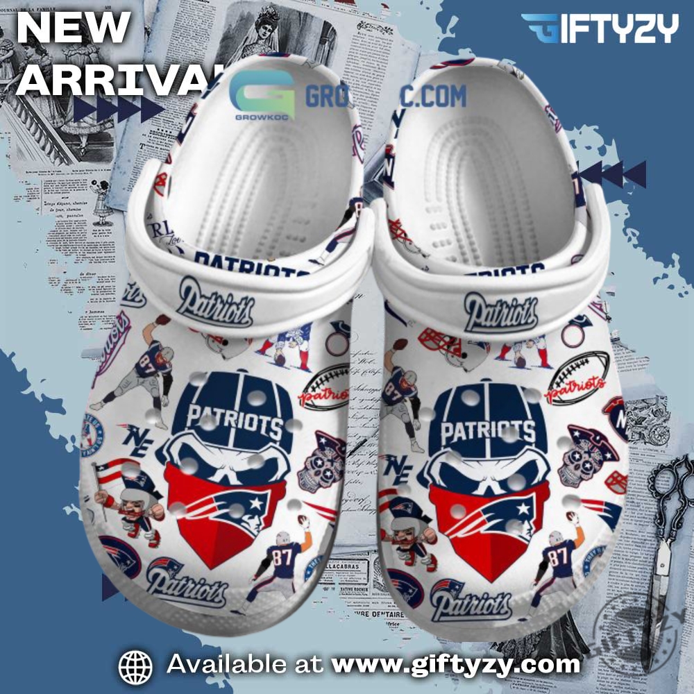 NFL teams, Music Crocs 14 Nfl Team New England Patriot Crocs