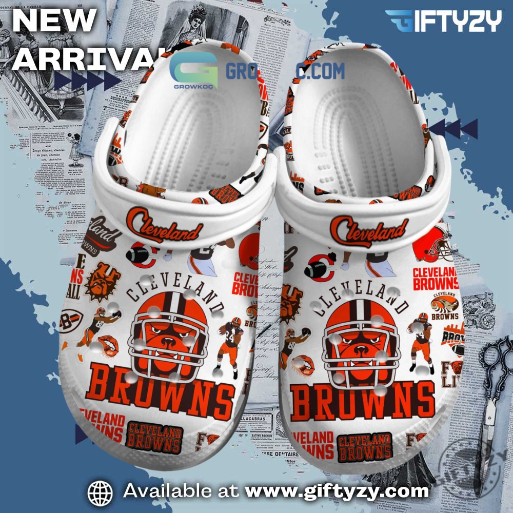 NFL teams, Music Crocs 15 Nfl Team Cleveland Browns Crocs