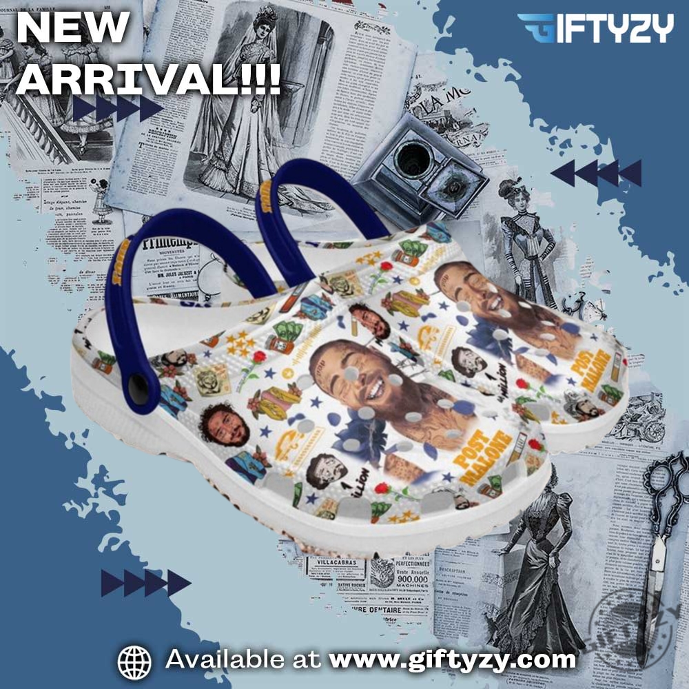 Post Malone I Dream It All Ever Since I Was Young Personalized Custom Name Crocs 3 Post Malone I Dream It All Ever Since I Was Young Personalized Custom Name Crocs