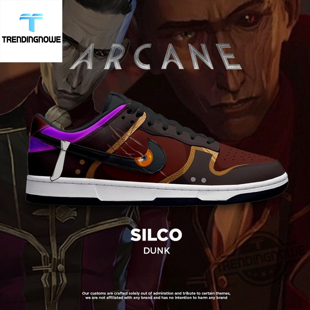 "Stylish League of Legends Arcane Air Jordans and Dunks Collection" 6 League Of Legends Silco Arcane Dunk Low Shoes