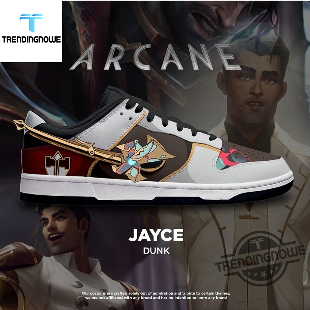 "Stylish League of Legends Arcane Air Jordans and Dunks Collection" 10 League Of Legends Jayce Arcane Dunk Low Shoes
