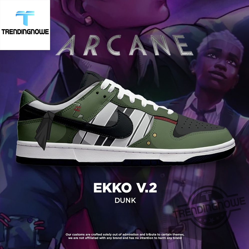 "Stylish League of Legends Arcane Air Jordans and Dunks Collection" 13 League Of Legends Ekko V2 Arcane Dunk Low Shoes