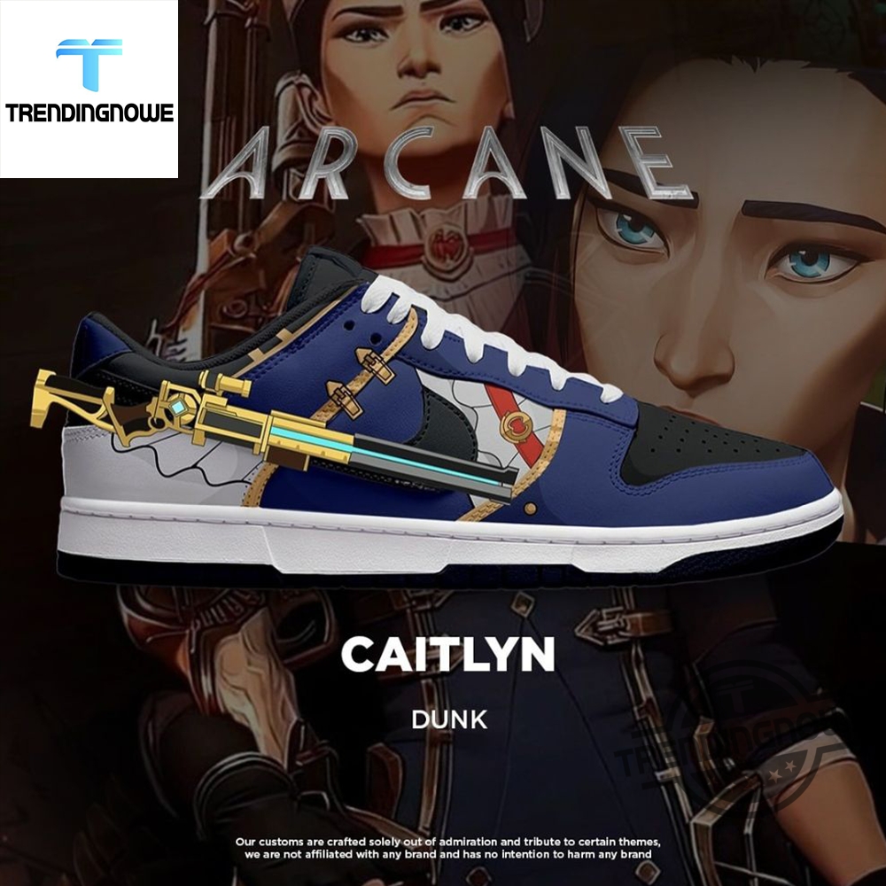 "Stylish League of Legends Arcane Air Jordans and Dunks Collection" 14 League Of Legends Caitlyn Arcane Dunk Low Shoes