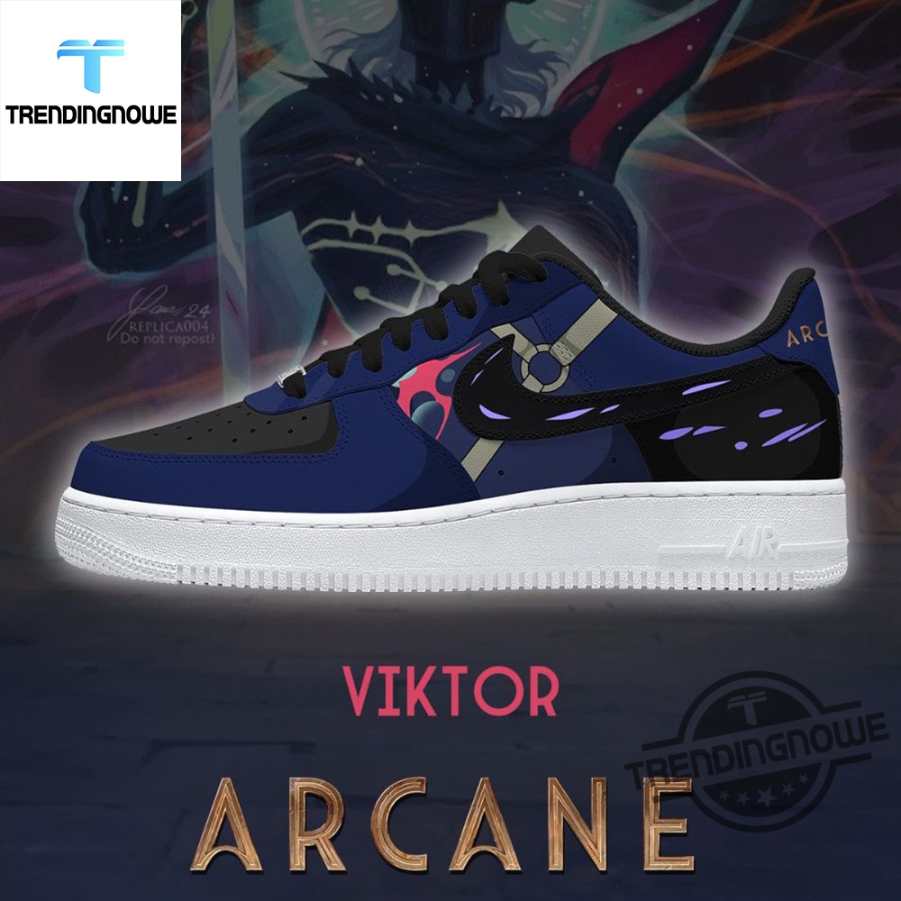 "Stylish League of Legends Arcane Air Jordans and Dunks Collection" 17 League Of Legends Viktor Arcane Air Force 1 Shoes