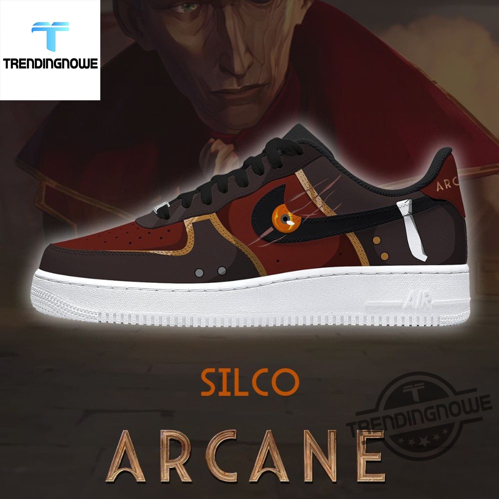 "Stylish League of Legends Arcane Air Jordans and Dunks Collection" 18 League Of Legends Silco Arcane Air Force 1 Shoes