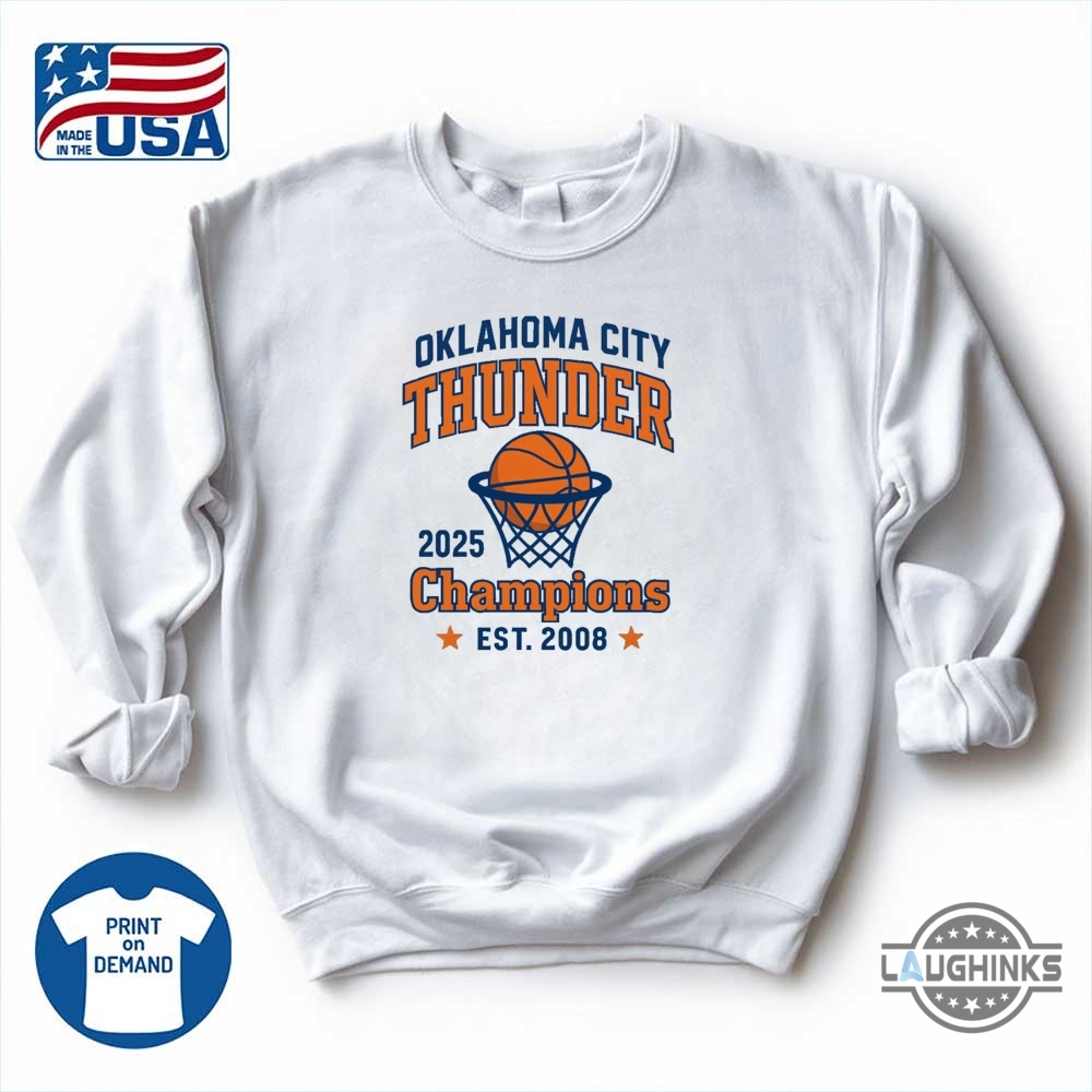 Oklahoma City Okc Thunder Champions Shirt 2025 5 Oklahoma City OKC Thunder Champions Shirt 2025