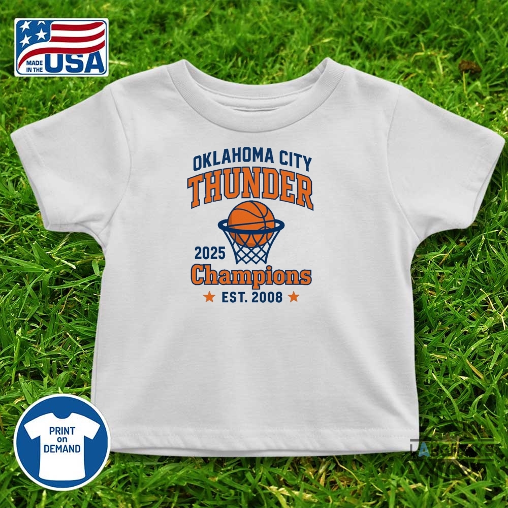 Oklahoma City Okc Thunder Champions Shirt 2025 6 Oklahoma City OKC Thunder Champions Shirt 2025