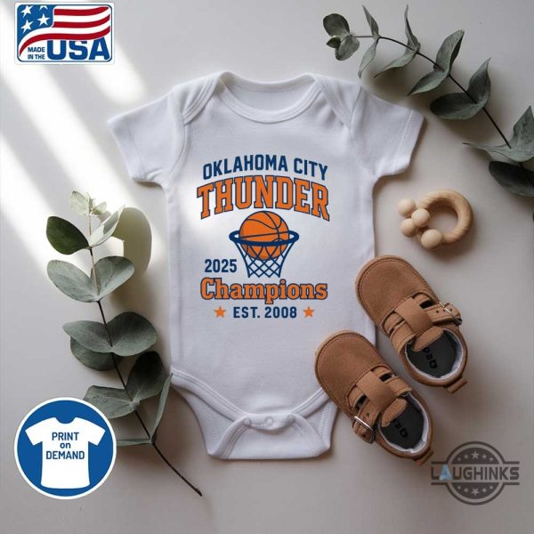 oklahoma city okc thunder champions shirt 2025