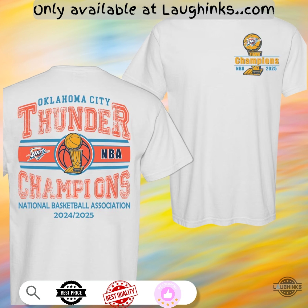 Oklahoma City Thunder Shirt Okc Basketball World Champs Tee 2025 3 Oklahoma City Thunder Shirt OKC Basketball World Champs Tee 2025