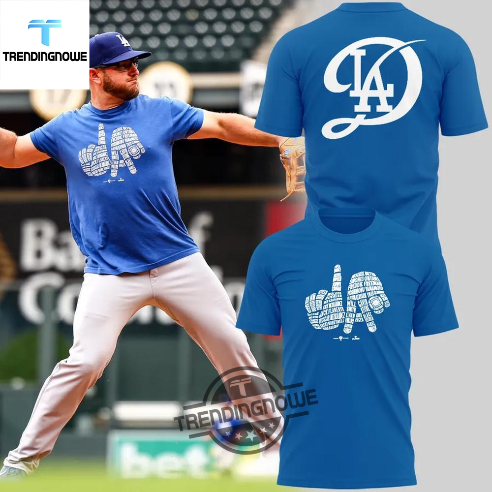"Top 2025 Champion Shirts: Celebrate with Style and Spirit" 7 La Dodgers Peace Out T Shirt