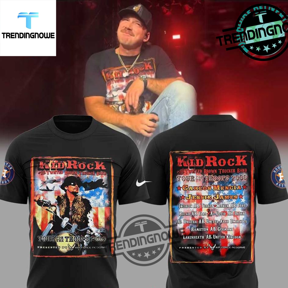"Top 2025 Champion Shirts: Celebrate with Style and Spirit" 15 Houston Astros Morgan Im The Problem Tour Kid Rock Shirt