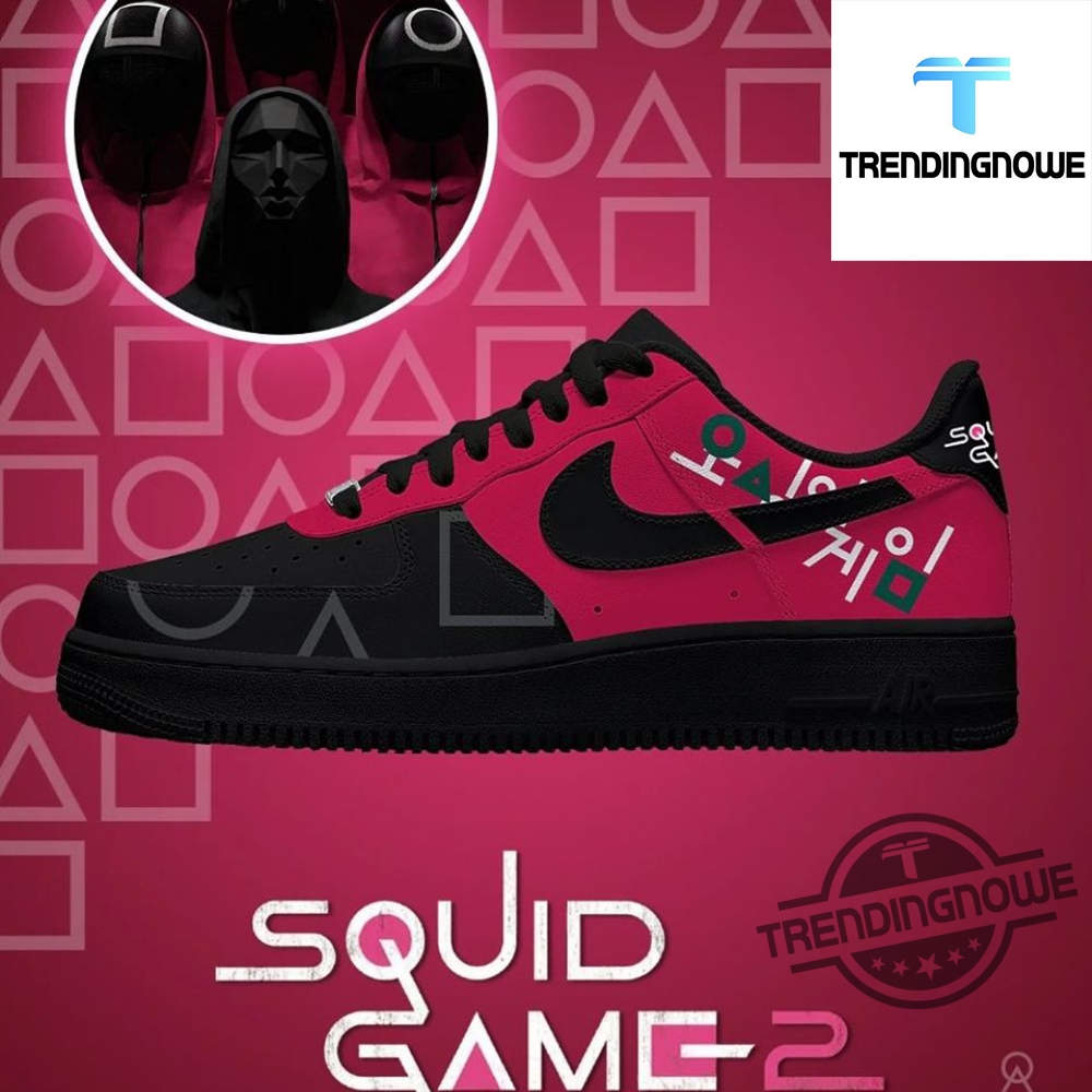 The Ultimate Guide to Squid Game-Themed Air Force 1 Shoes 2025 7 Squid Game Season 3 2025 Black Mask Guard Air Force 1 Shoes