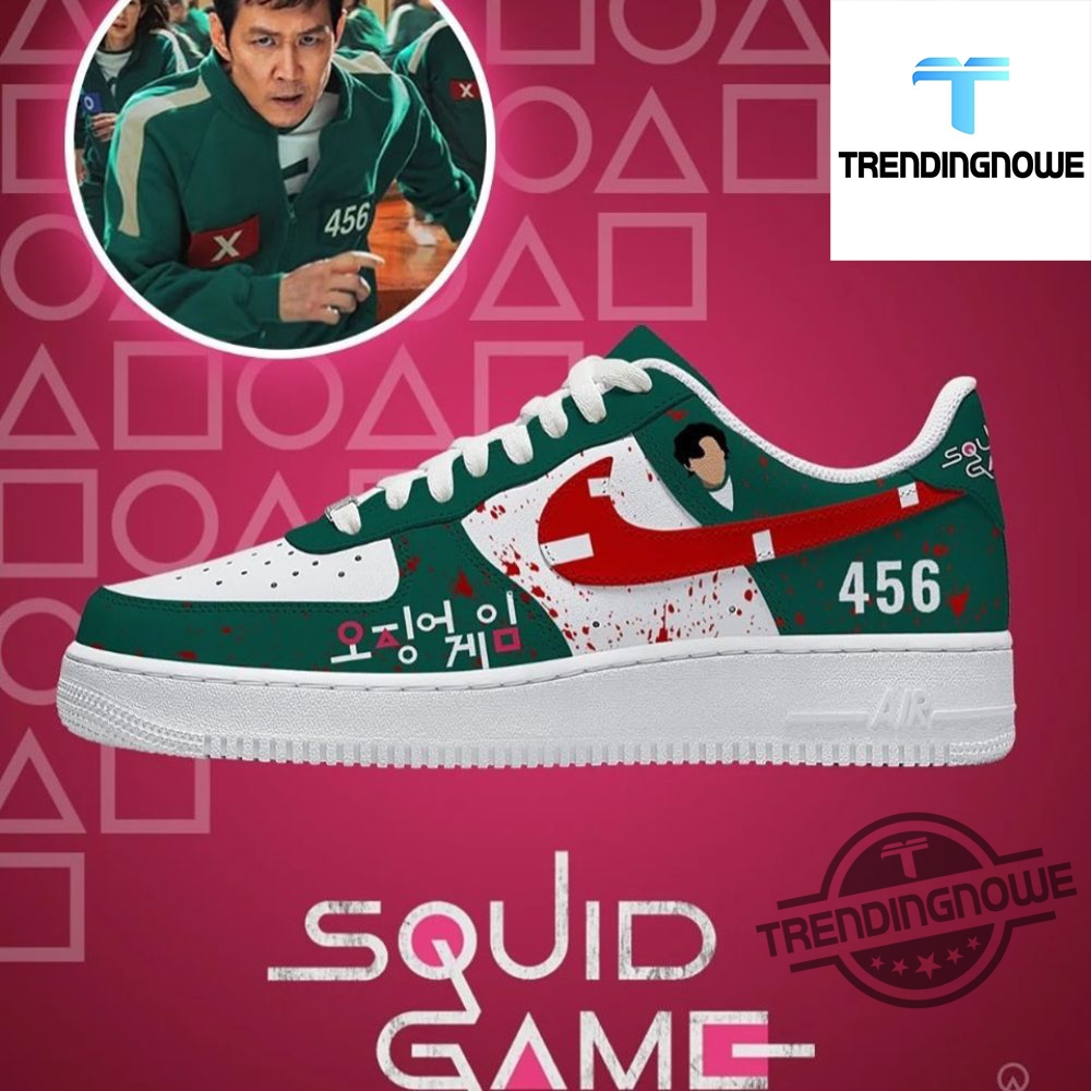 The Ultimate Guide to Squid Game-Themed Air Force 1 Shoes 2025 9 Squid Game Season 3 2025 Seong Gi Hun 456 Air Force 1 Shoes