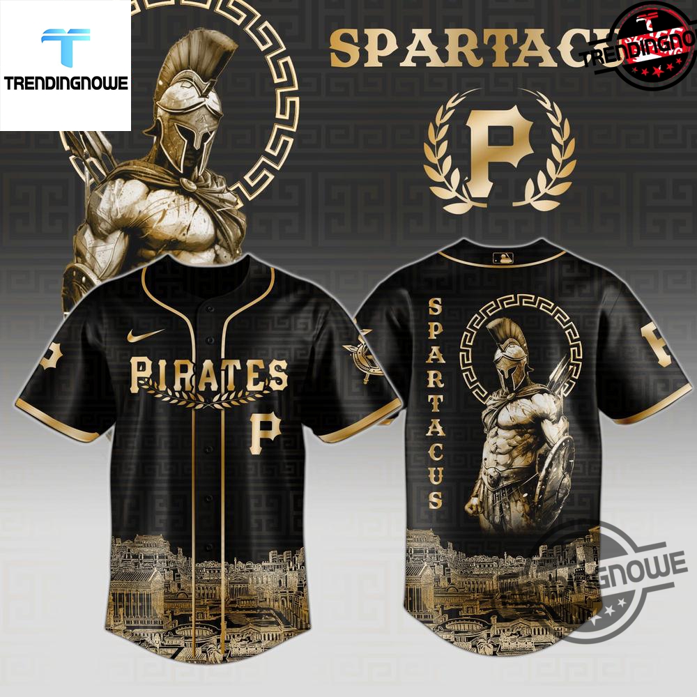 "Top 2025 Custom Baseball Jerseys: Beatles, Nationals, Pirates, Rockies, Mets" 4 Pittsburgh Pirates Spartacus 2025 Baseball Jersey