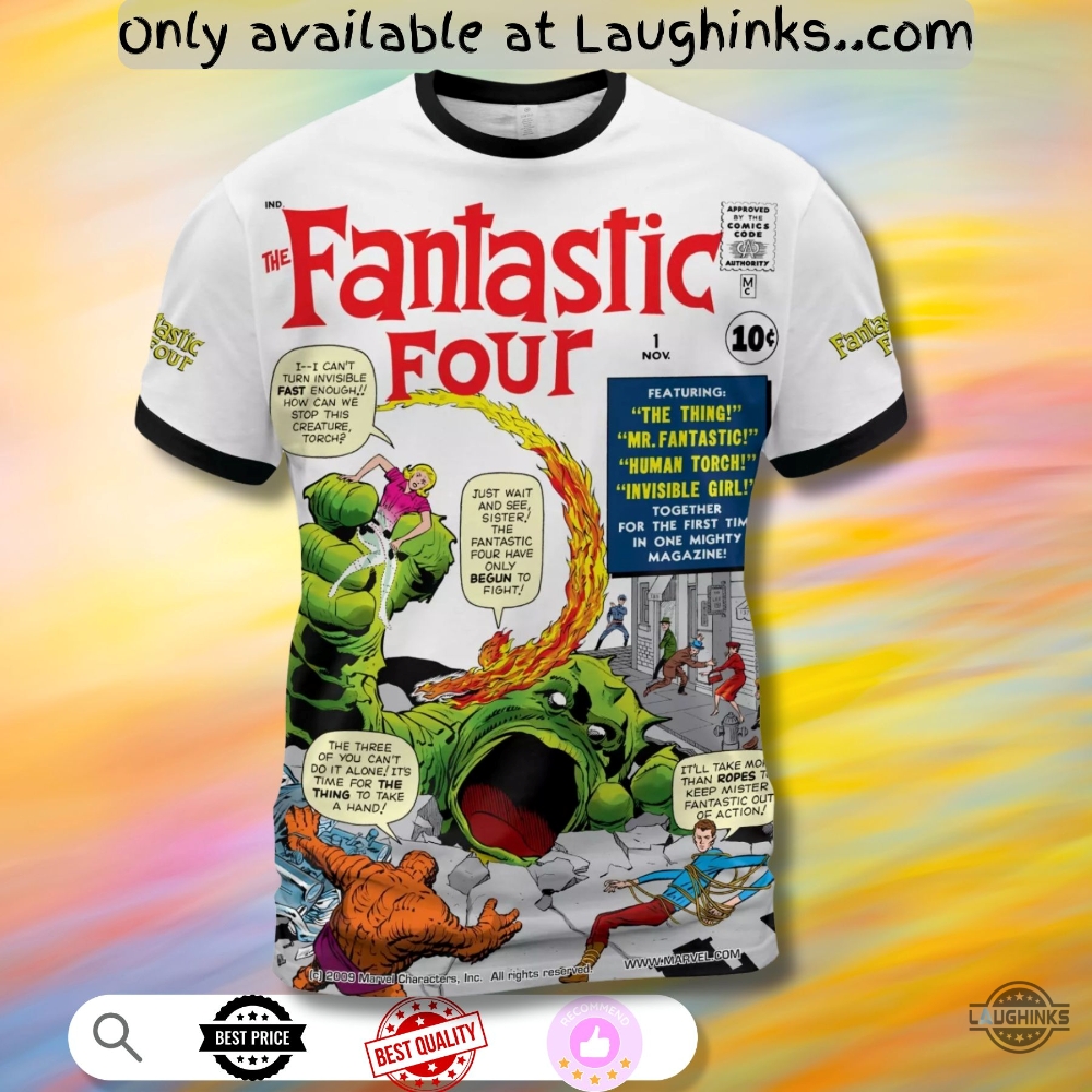Fantastic Four Limited Edition Comic Sweatshirt T Shirt Hoodie Full Printed 7 Fantastic Four Limited Edition Comic Sweatshirt T-shirt Hoodie Full Printed